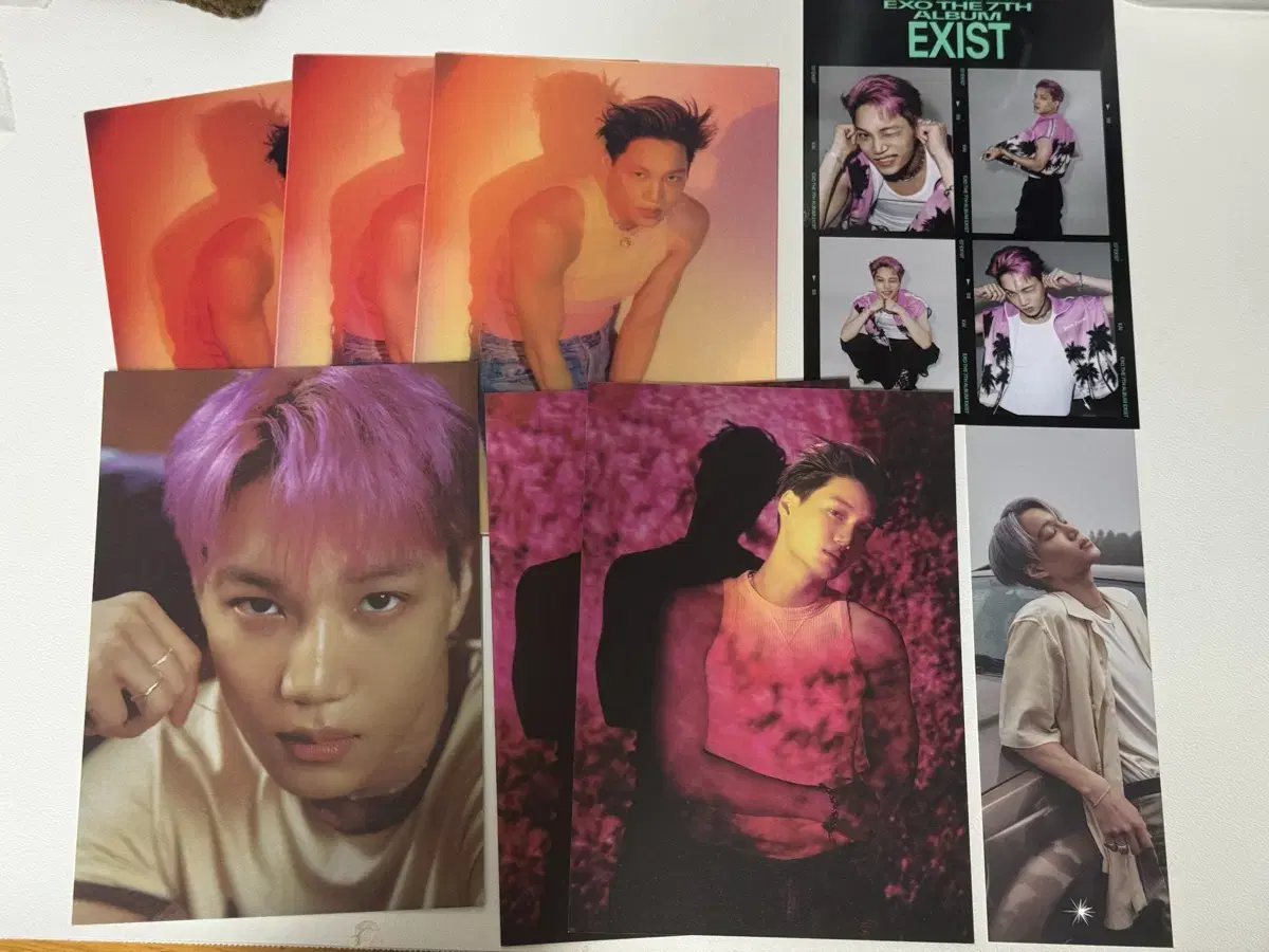 (EXIST) kai postcard lenticular Photomatic Necks Bookmark Poster