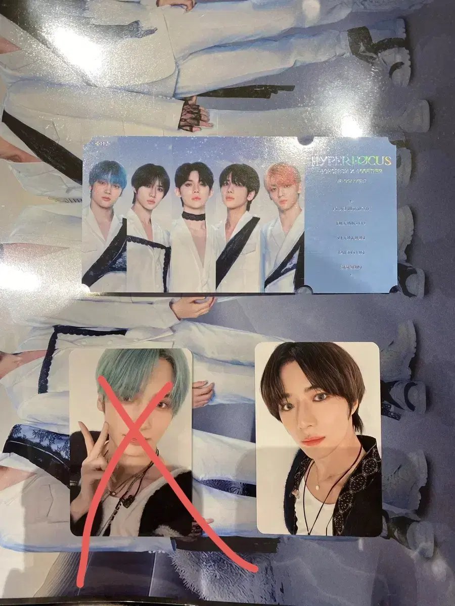 txt photocard vr beomgyu poster concert movie