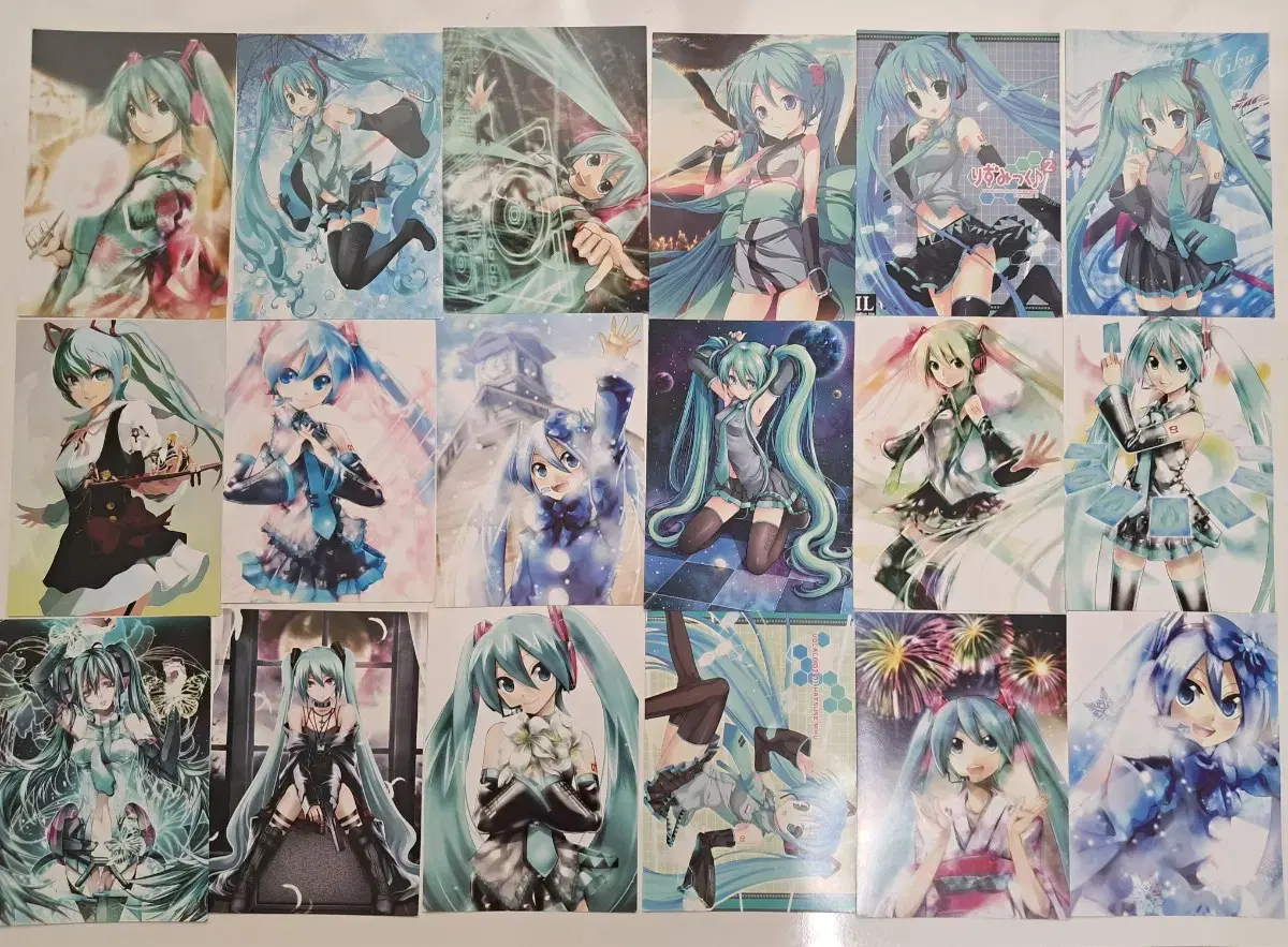 Price drop ) Hatsune Miku postcard