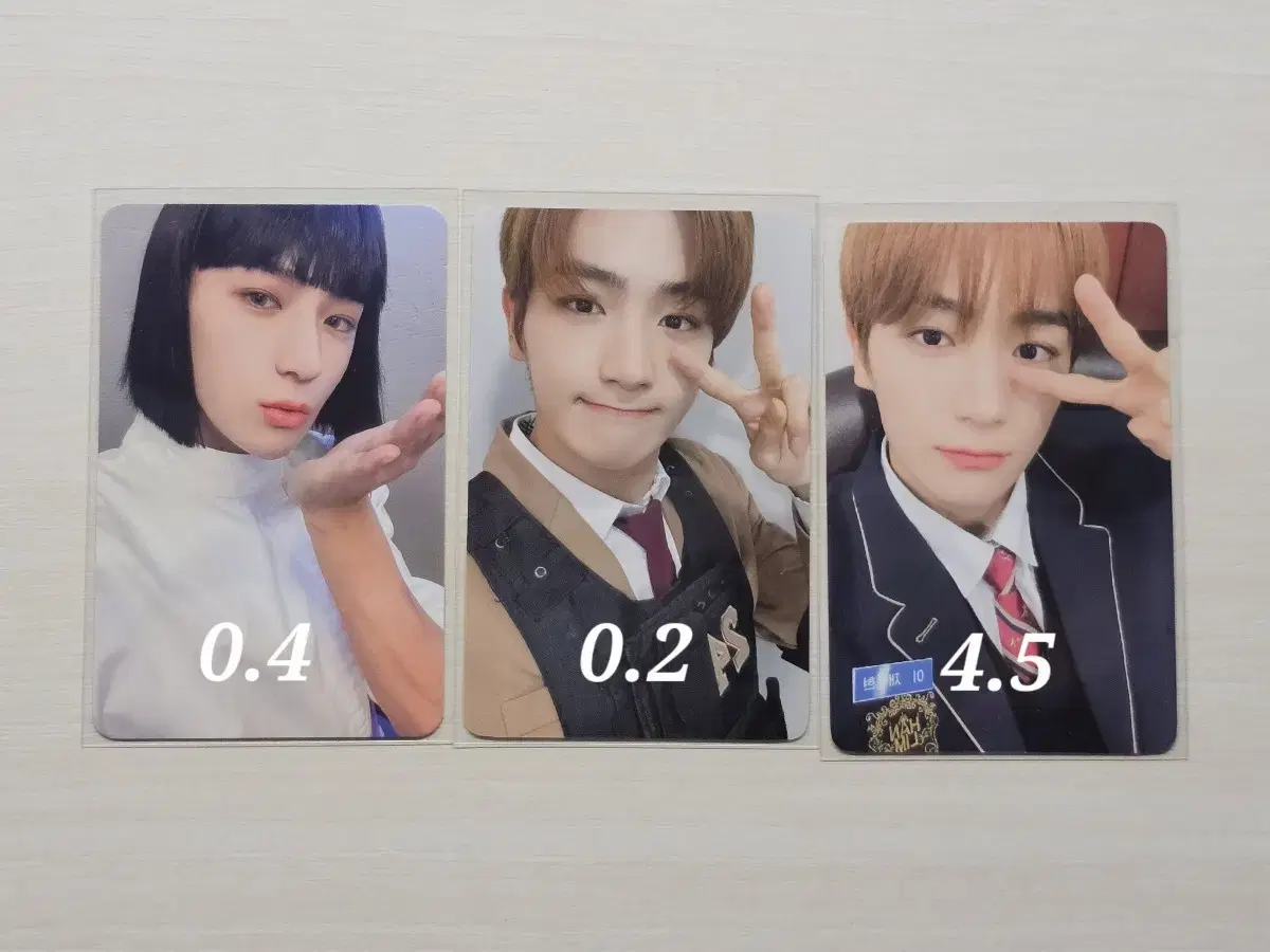 The Boyz hyunjae photocard Maverick unreleased photocard makestar withdrama Uniforms Hyunjae HanRimCurrently