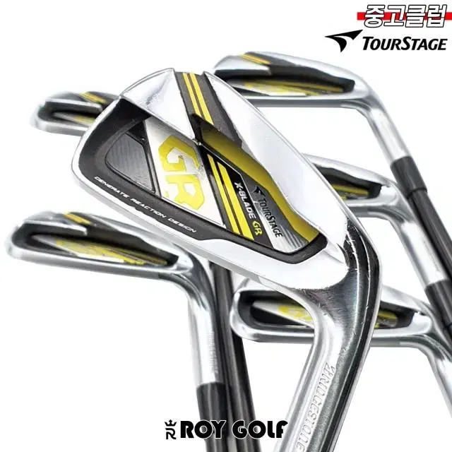 중고 투어스테이지 X-Blade GR 아이언세트 5-PW S (W140)