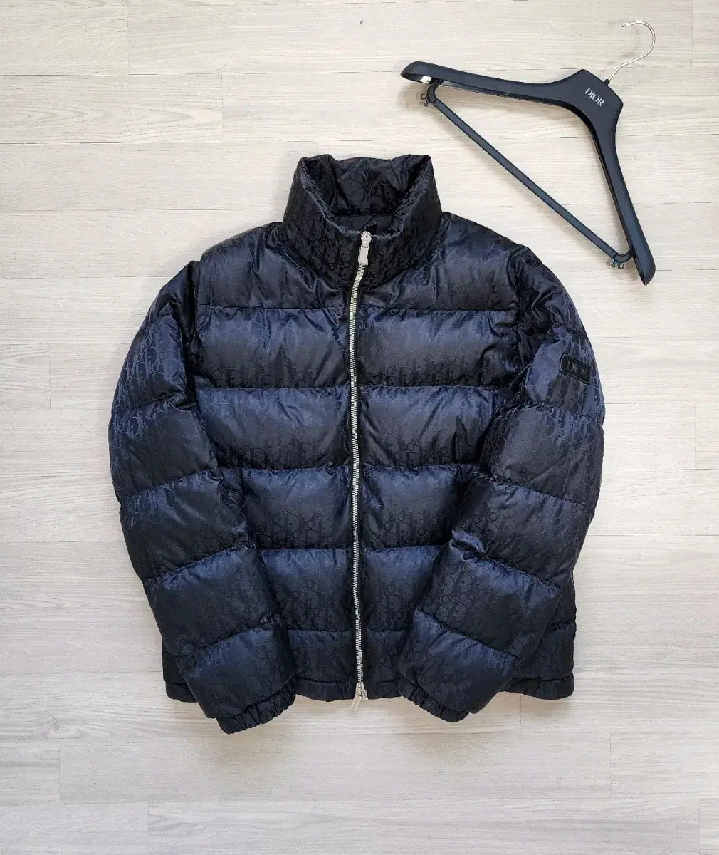 [52] Dior Padded Oblique Down Jacket Black