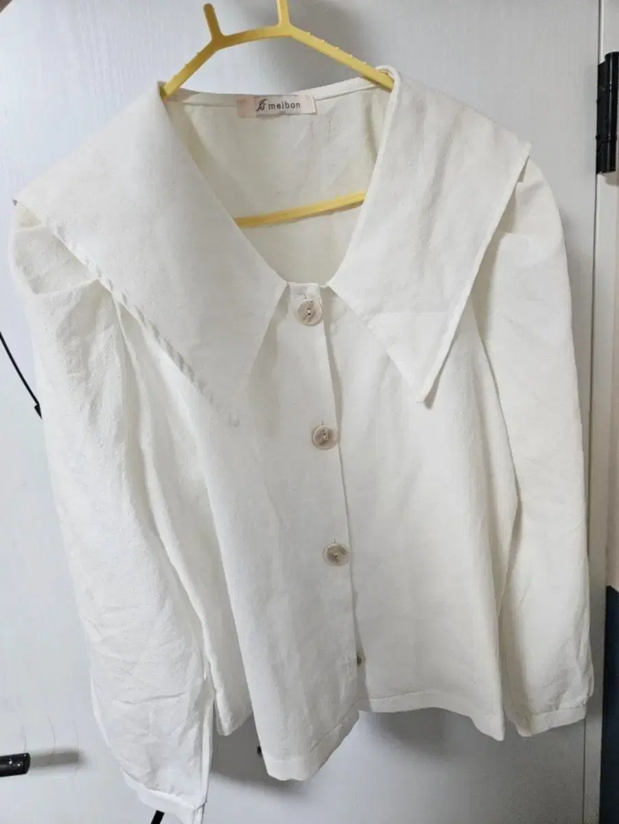 <옷장정리> Square Kara Sailor Kara Blouse White