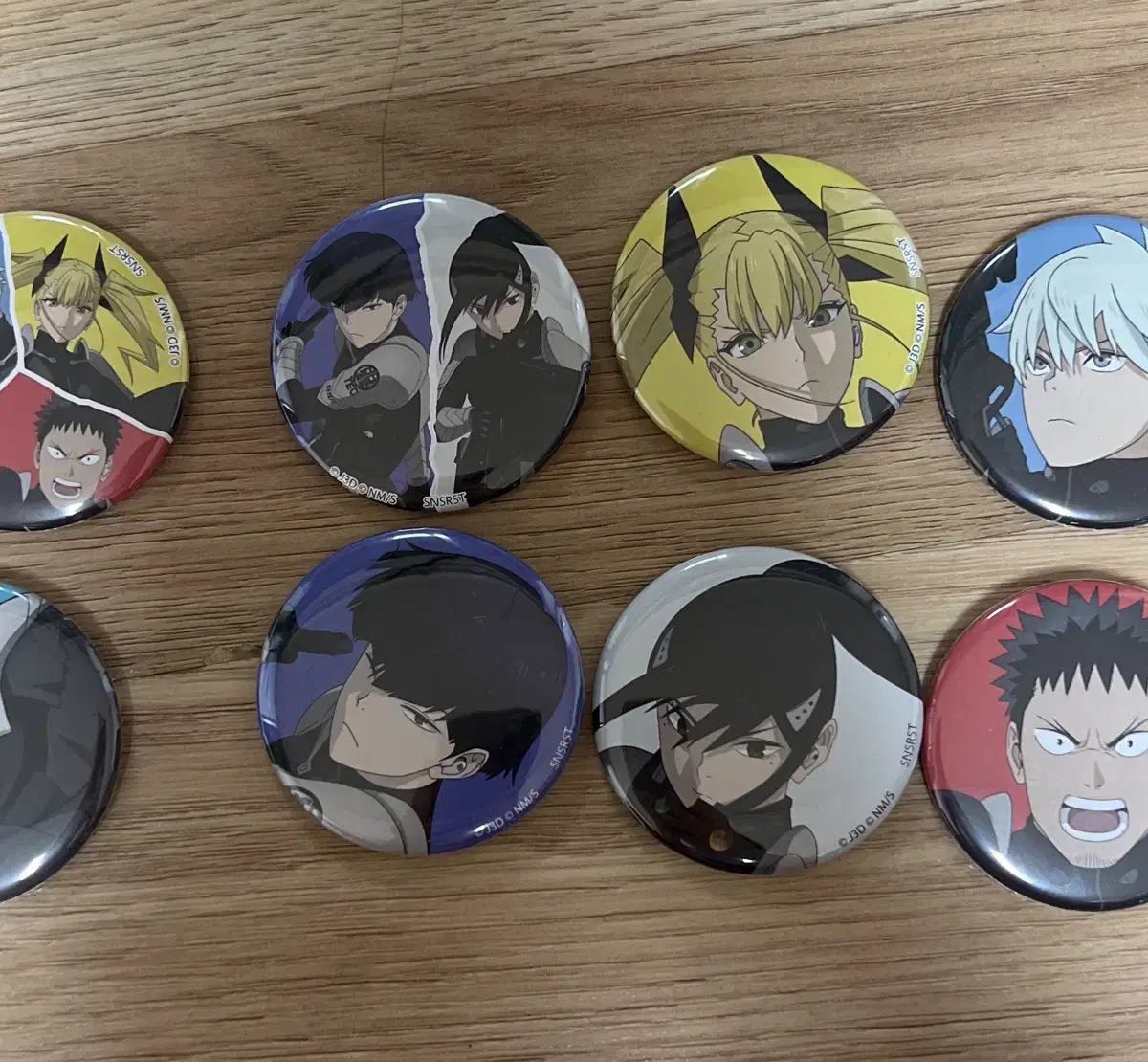 Kaiju No. 8 Hoshi no Soushiro pop up 8 limited can badges bulk Wts.