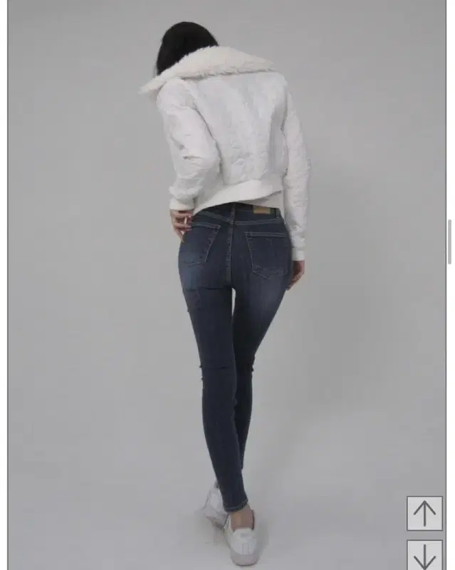 1회착용)페일제이드 basic skinny jean