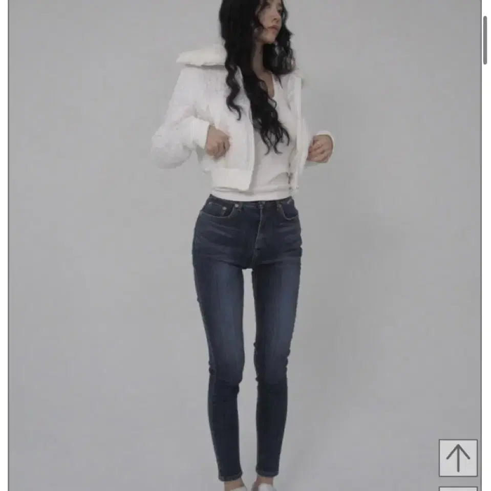 1회착용)페일제이드 basic skinny jean M