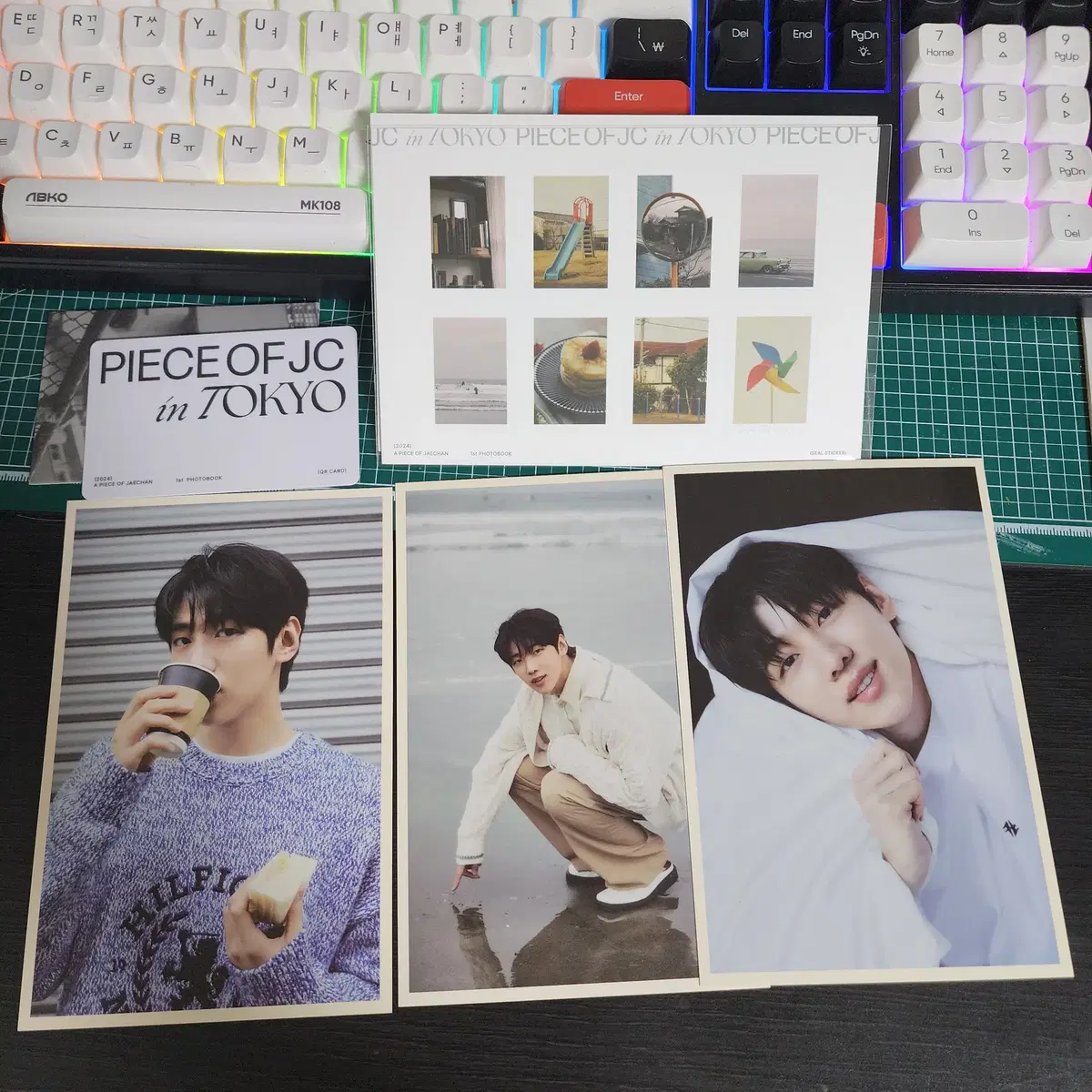 Jae Chan Park Tokyo photobook Merchandise postcard Seals kard (bulk)