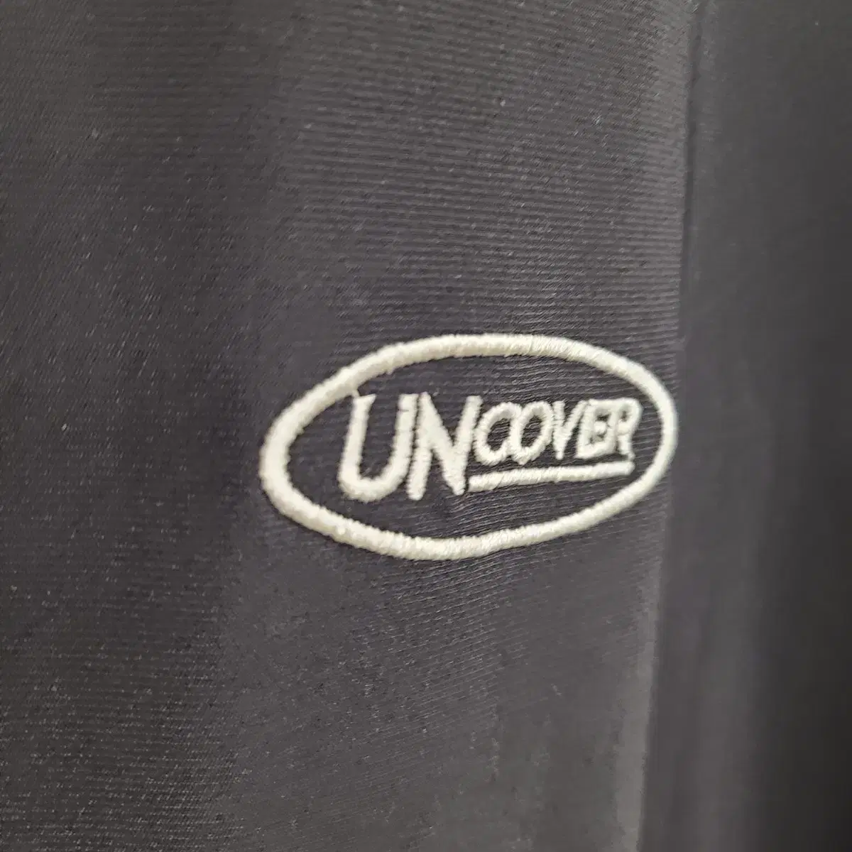 [120/4XL] 바이모노 UNCOVER 반집업 우븐 스트레치 반팔티