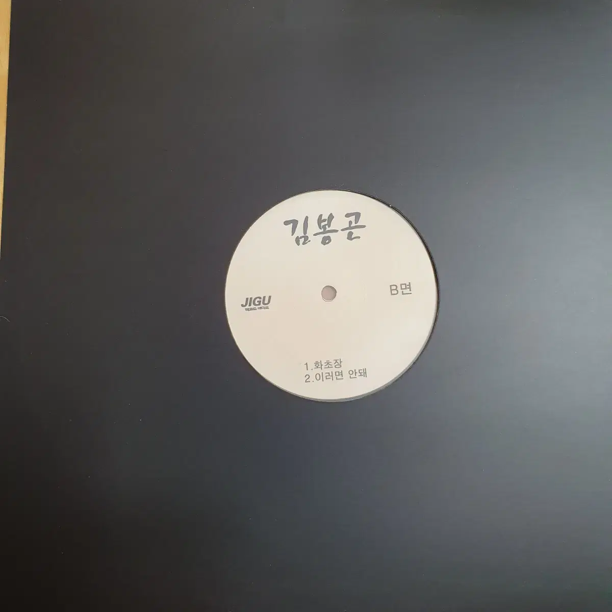 김봉곤  DJ 홍보용 LP