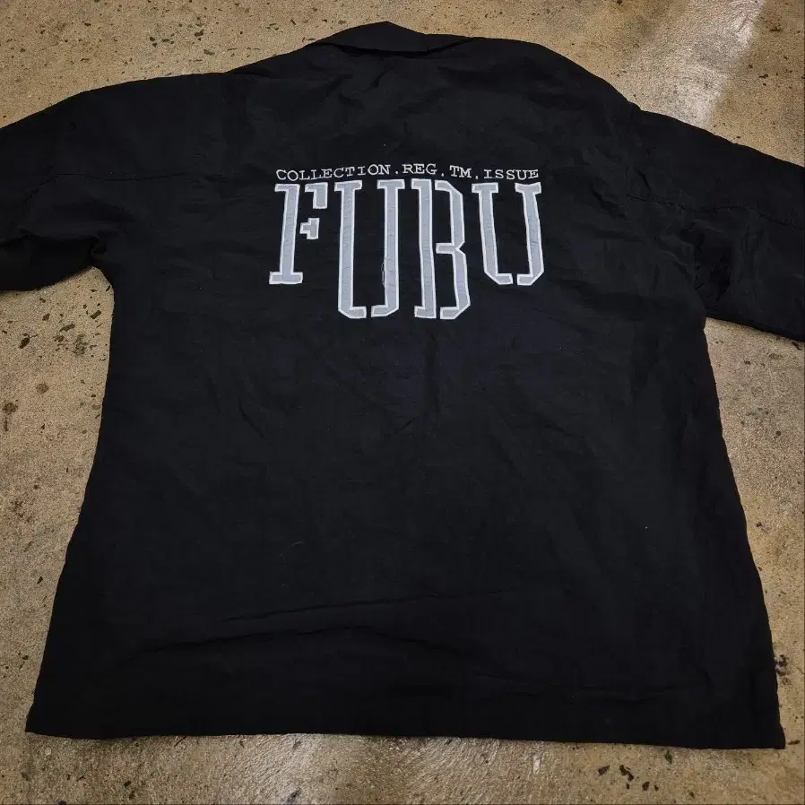 [ 정품/XL ] 후부 fubu 엠브로이드 올드스쿨 나일론 자켓