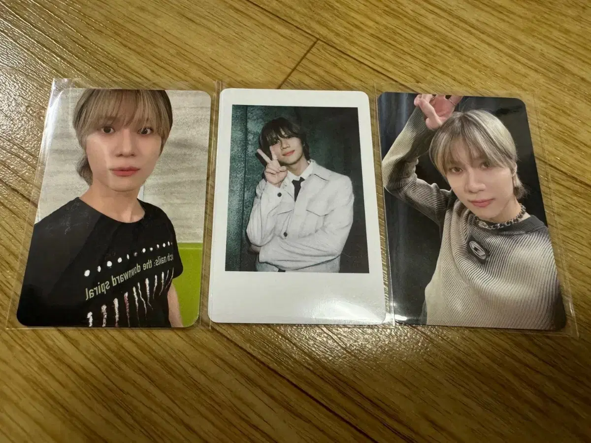 Taemin Holy Water Exhibition pop up photocard2 polaroid1