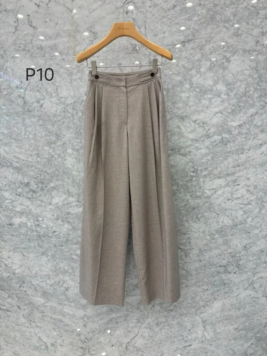 JS New York Style New 2024 F/W PINTAC High-waisted wide-leg pants