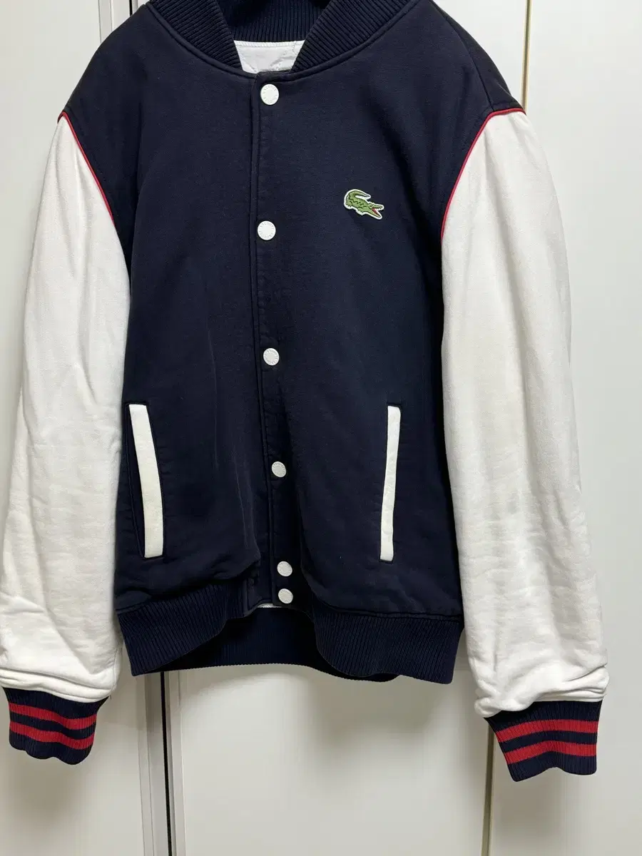 [50] Lacoste Varsity Jacket