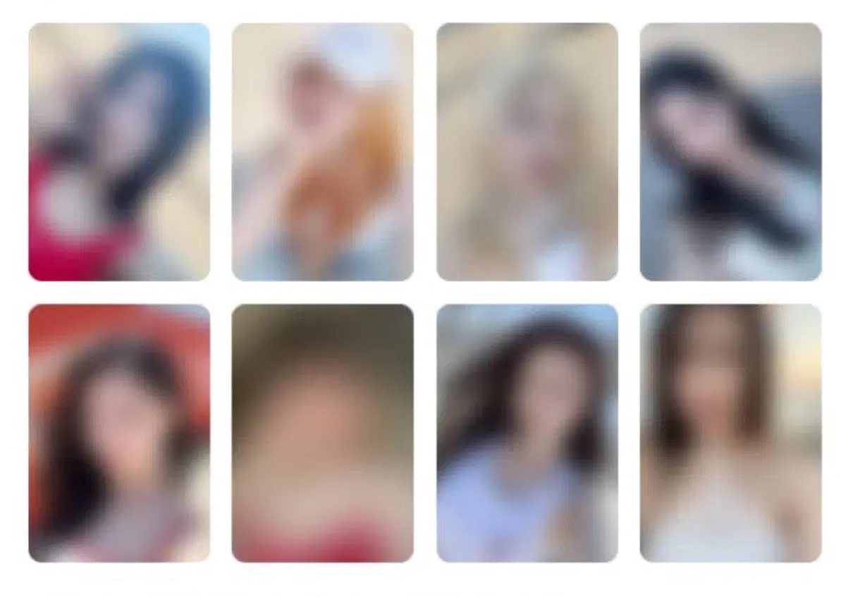 Fromis 9 Supersoinc Fanfly Pansa unreleased photocard Set