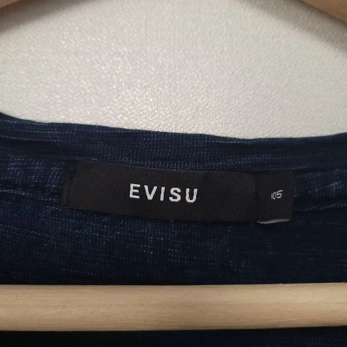 (105) EVISU 에비수 빈티지 반팔티