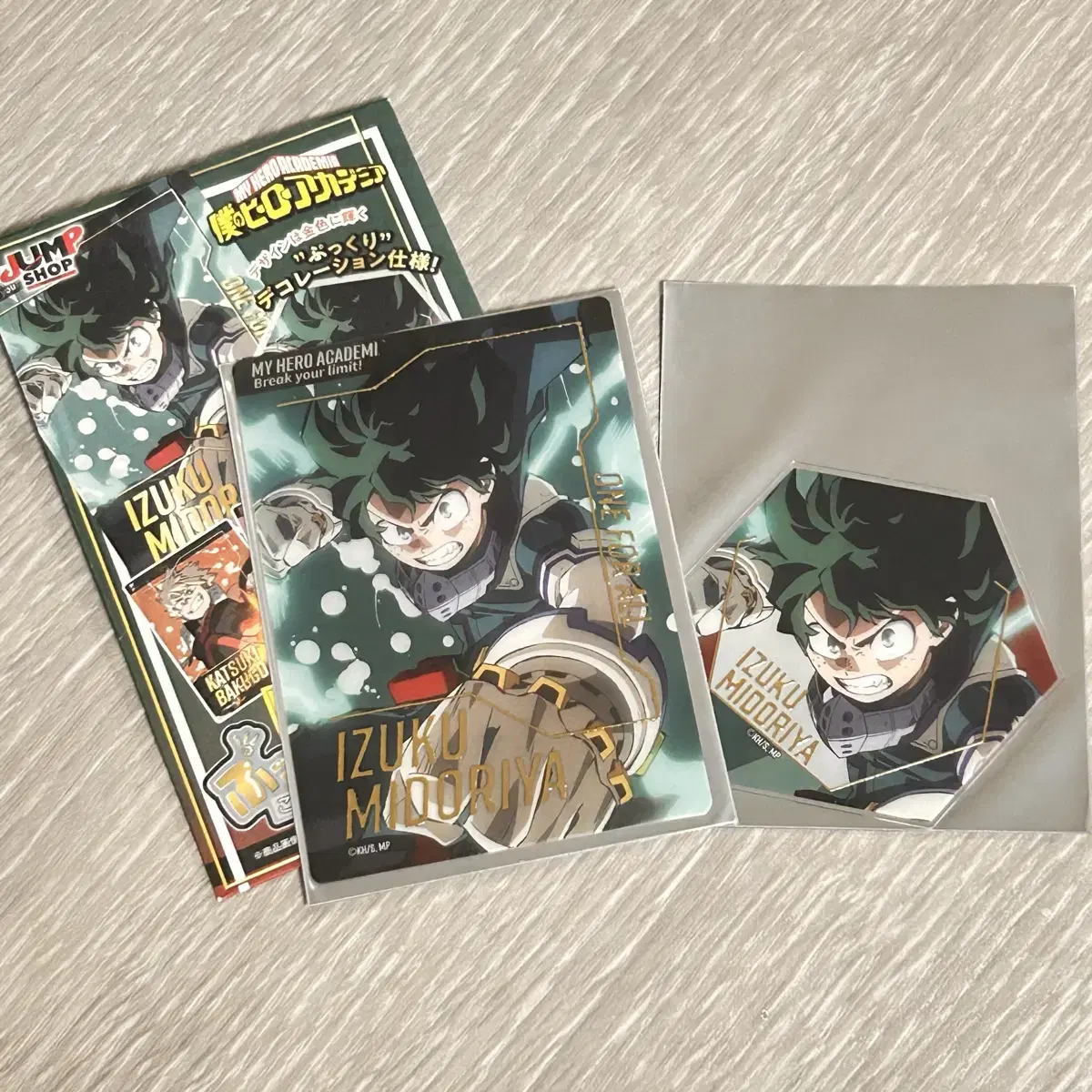 Hiroaka Midoriya Metal Card