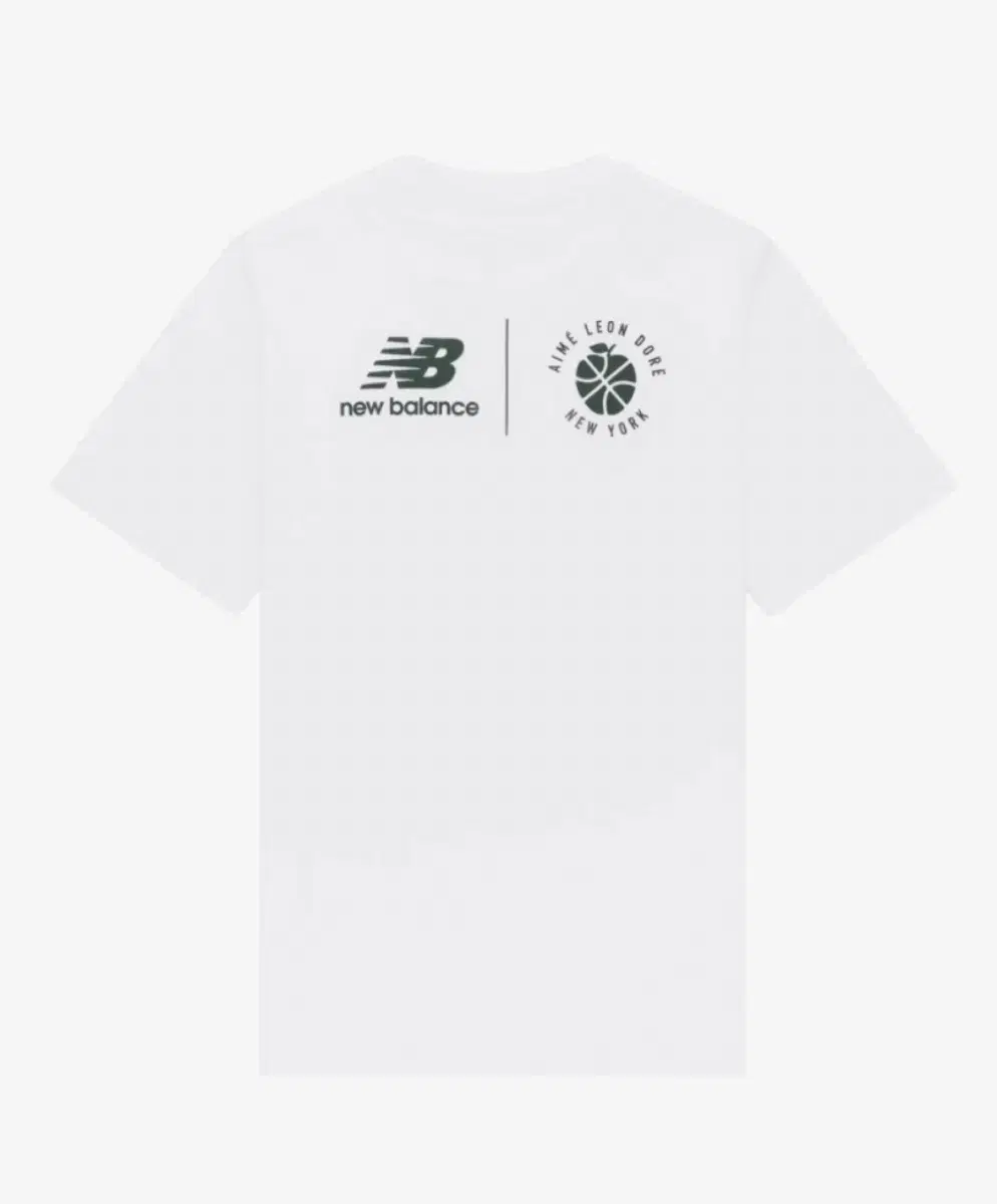 Aimé Leonardo New Balance Sony Tournament Vahn T-Shirt White Solid Homme Timeom