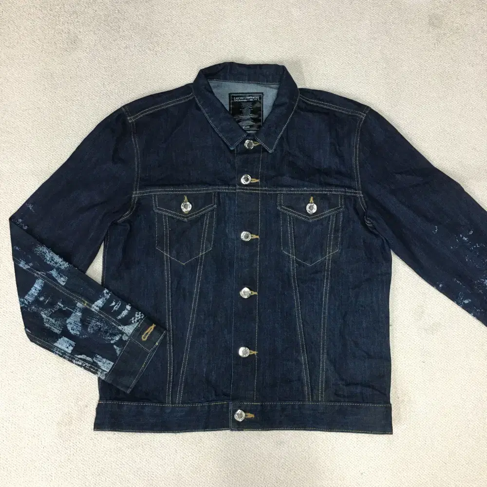 Ain't Human Being Denim Jacket Manwon Shop H22