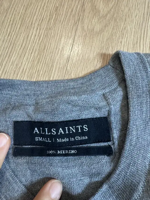 All saints 올세인츠 남성 울 니트