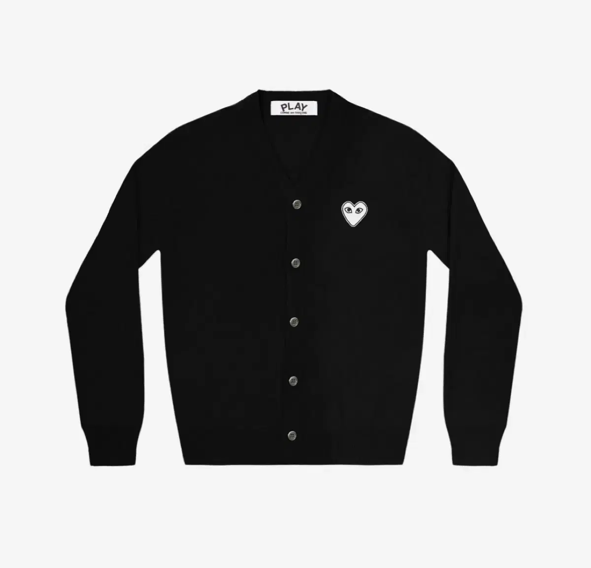 Play Comme des Garçons Song White Waffen Cardigan M