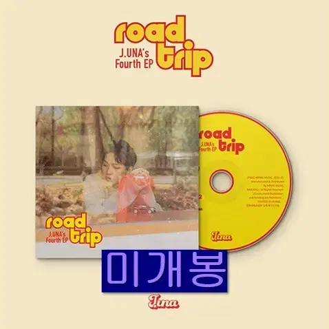 제이유나 (J.UNA) - Road Trip (미개봉, CD)