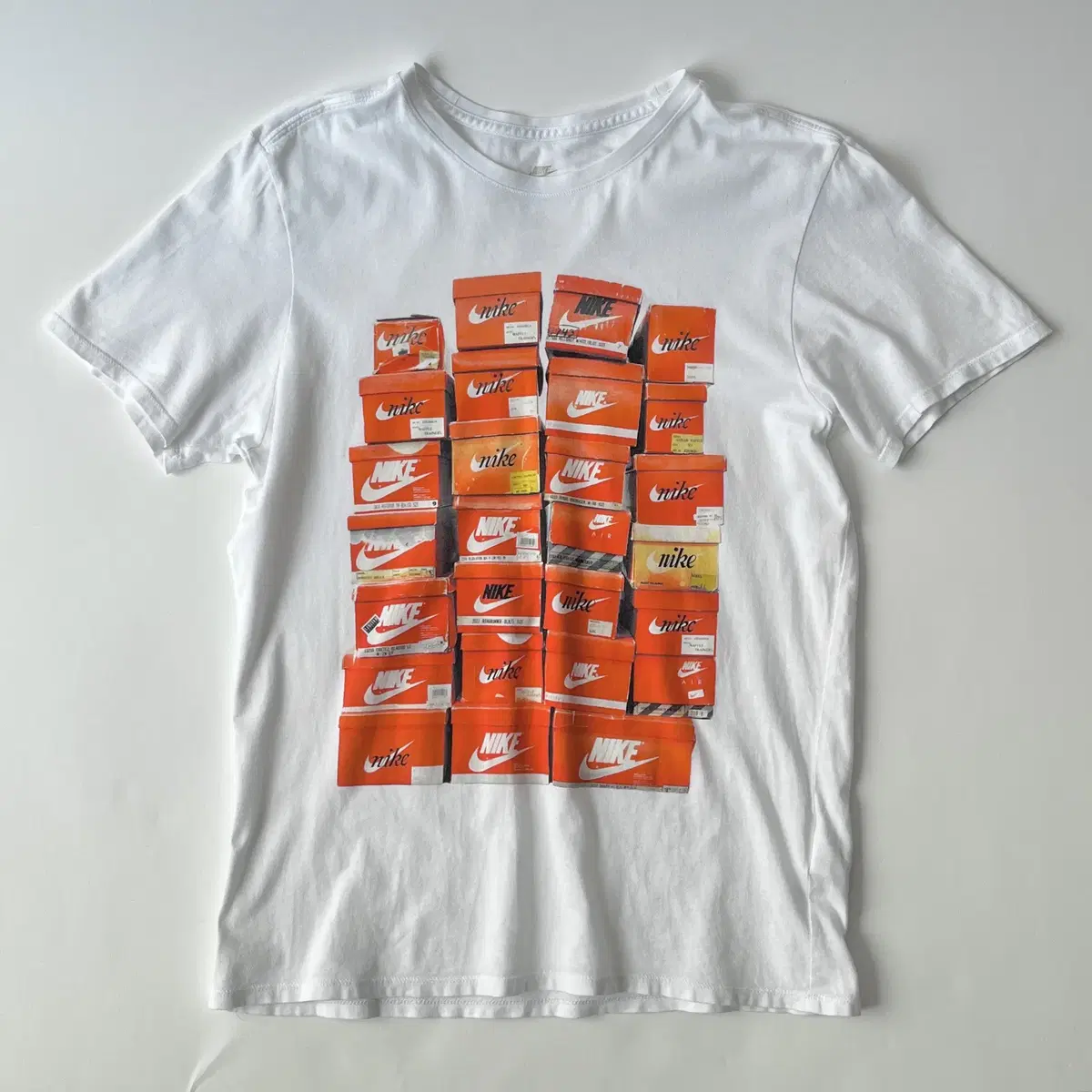 NIKE " Box printing " T-shirt