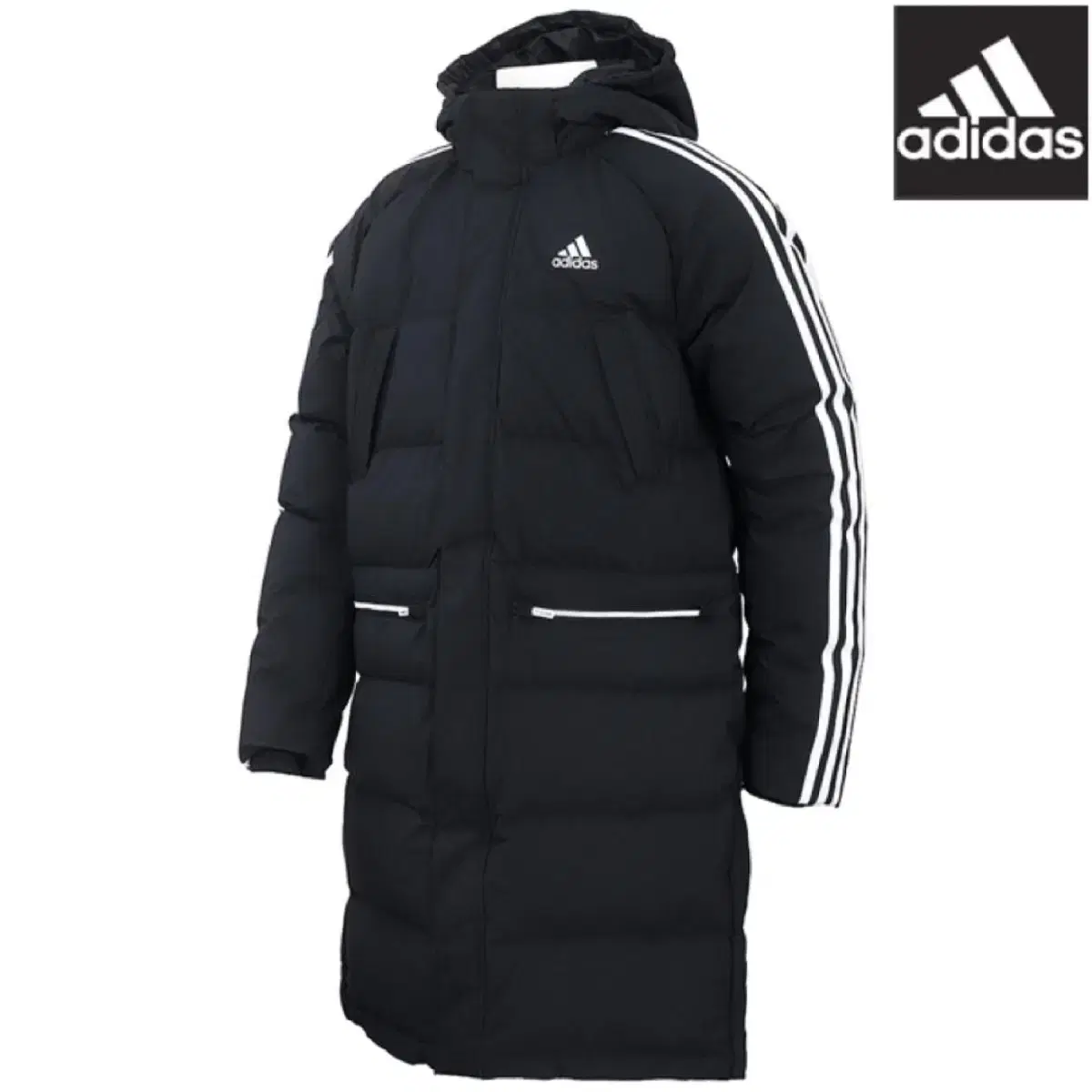 [ M ] adidas 아디다스 다운 롱패딩 점퍼 자켓