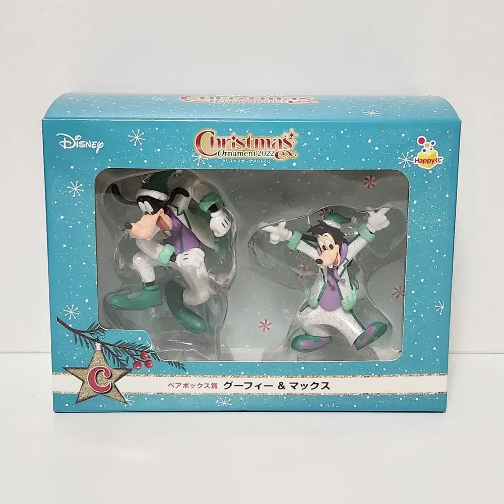 Happy Lottery Disney Christmas 2022 Pairbox Prize C Goofy & Max