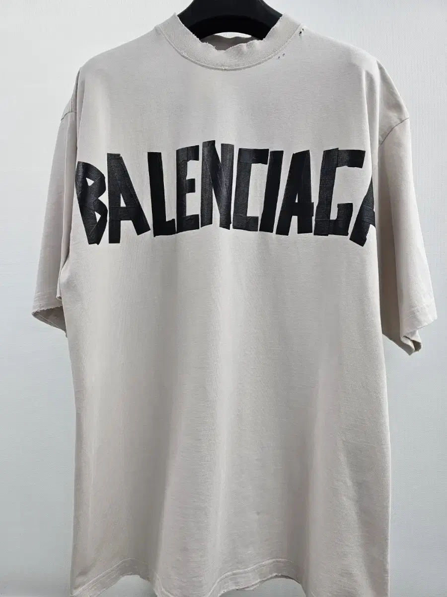 [L] Balenciaga new Tape short-sleeved T-shirt