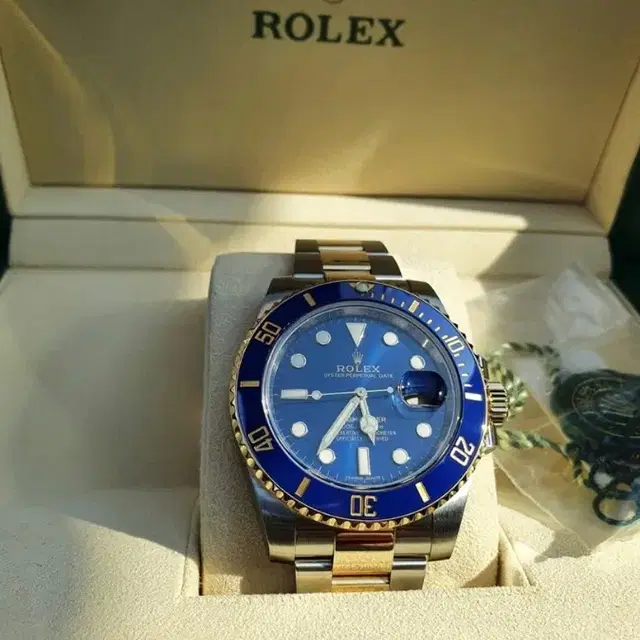 롤렉스서브마리너  ROLEX 청콤