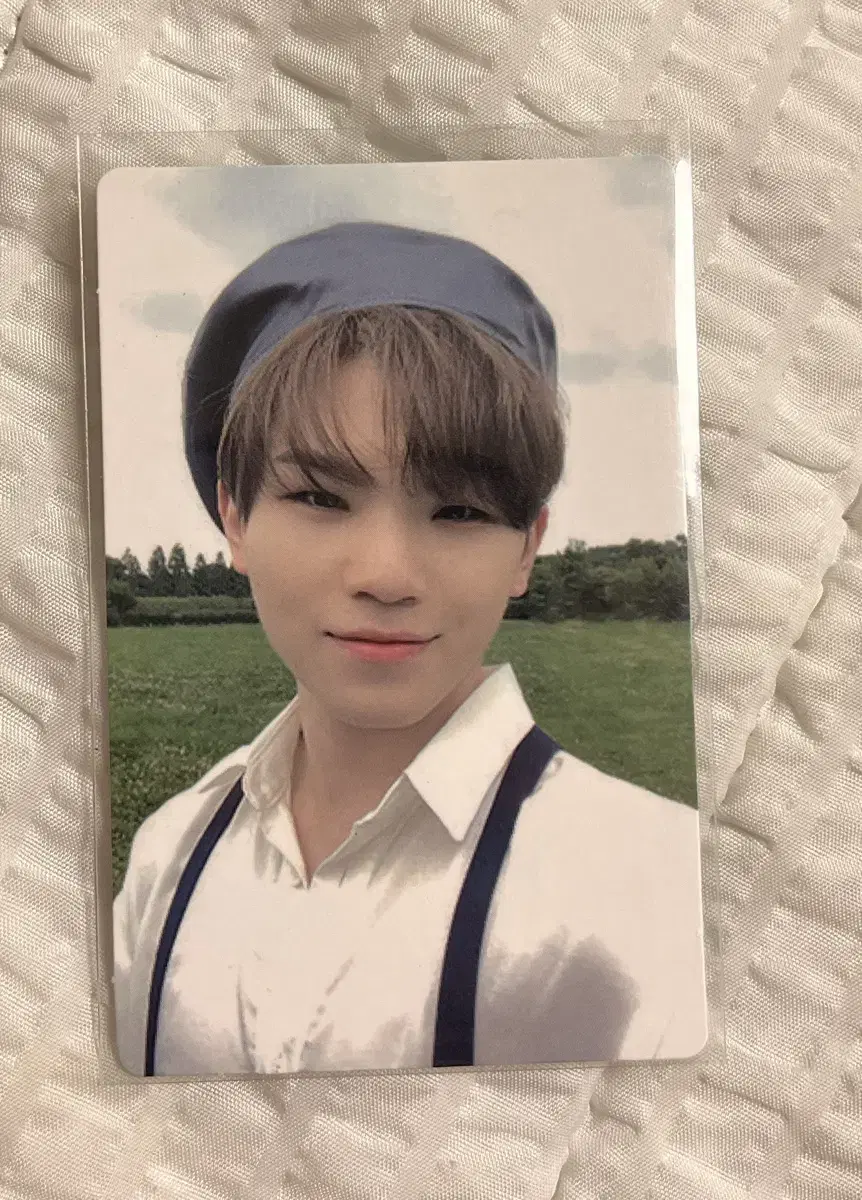 Seventeen woozi photocard Unod Hope