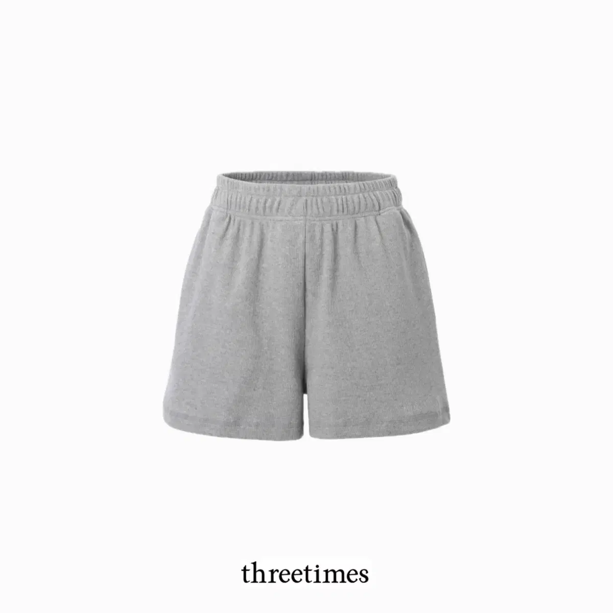 (택o) threetimes Cozy waffle shorts