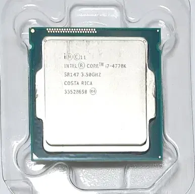 i7-4770K 4코어8스레드 최대4.4GHz 인텔 하스웰 CPU