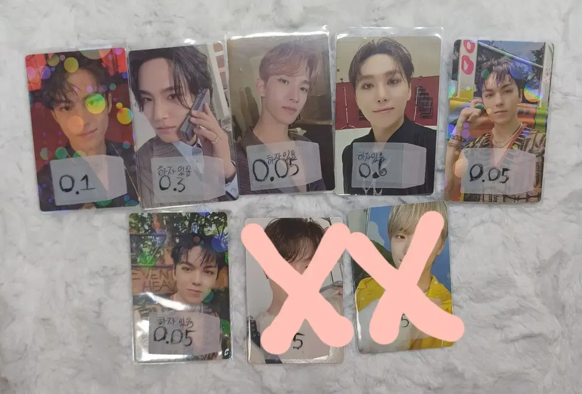 SEVENTEEN Mingyu, DK, Seungkwan, vernon photocard sells