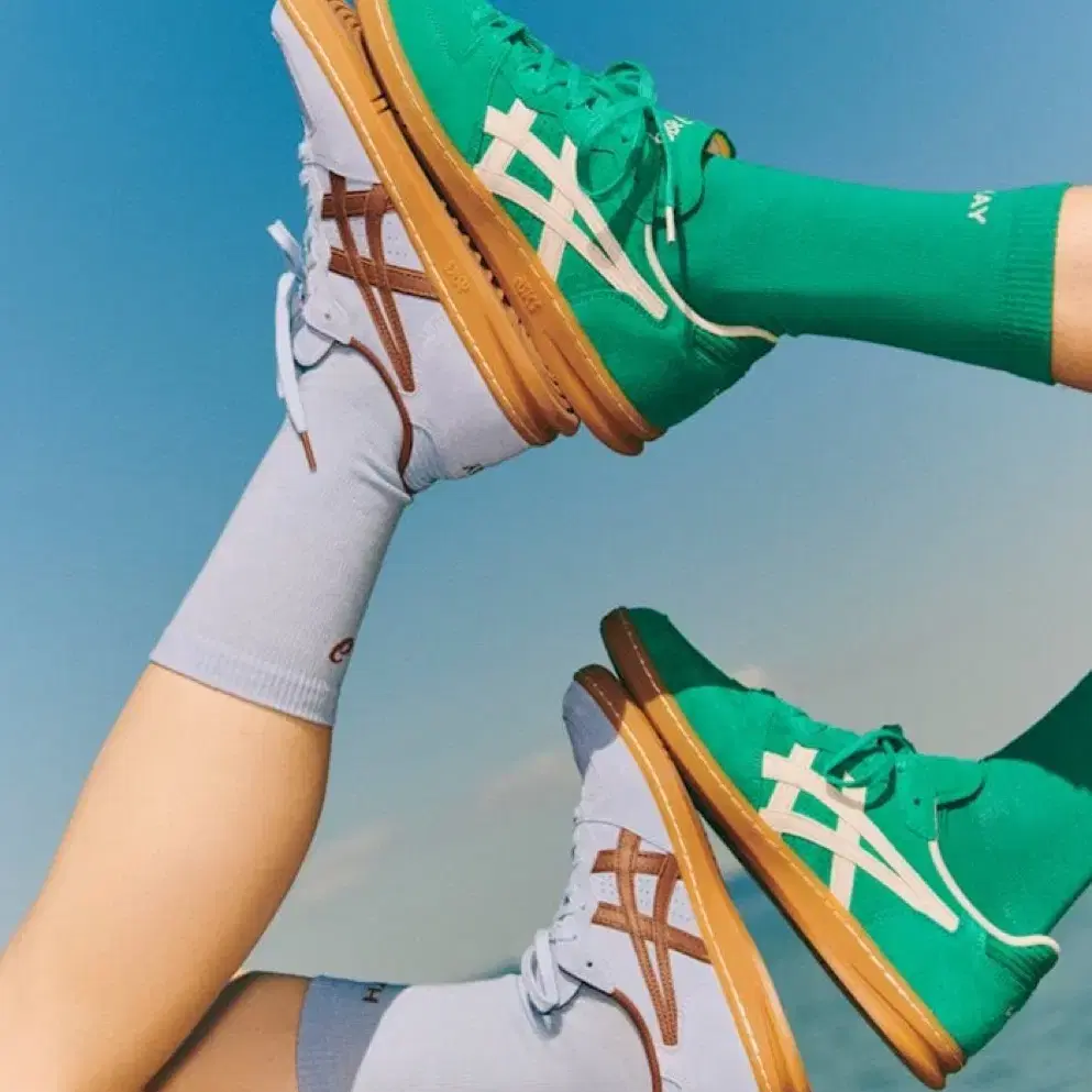 아식스 asics x hay 스카이핸드OG 그린