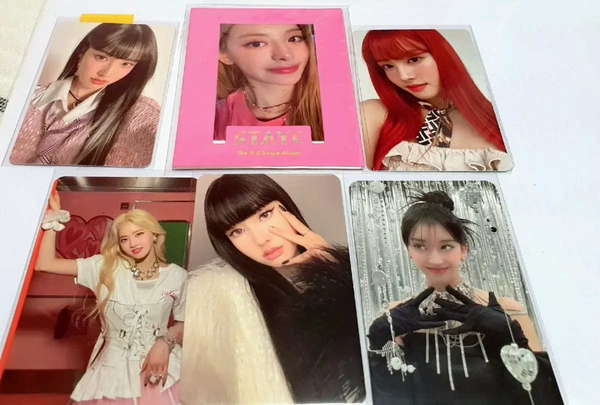 Stayc photocard and album, poster wts