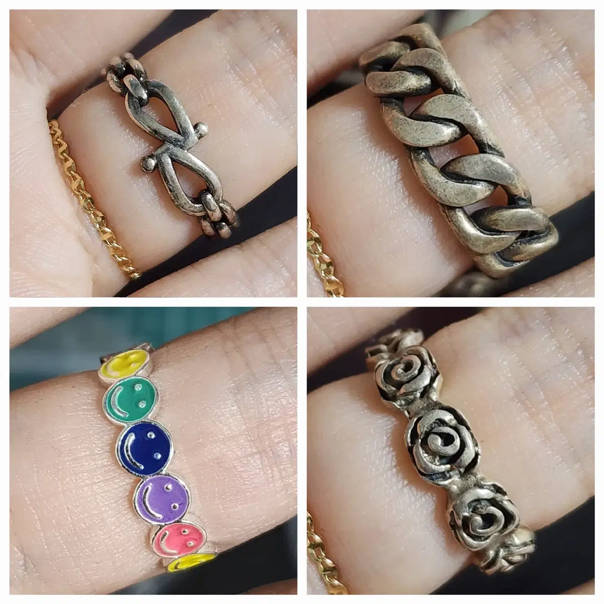 Silver Ring Silver925 Ring No. 10 No. 12 No. 13 Freesize