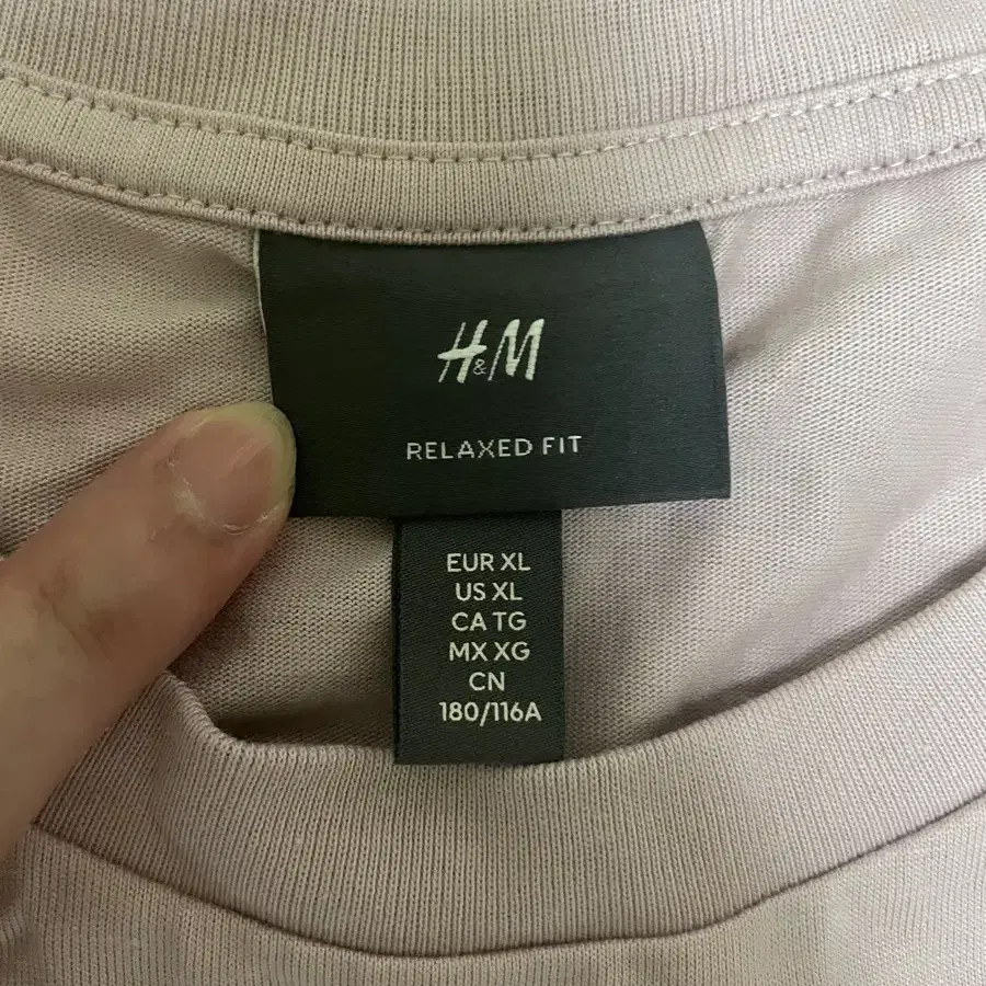 [XL] H&M 반팔티