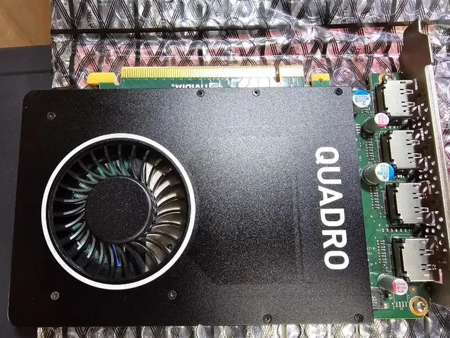 PC부품 QUADRO M2000 4G DP X 4EA