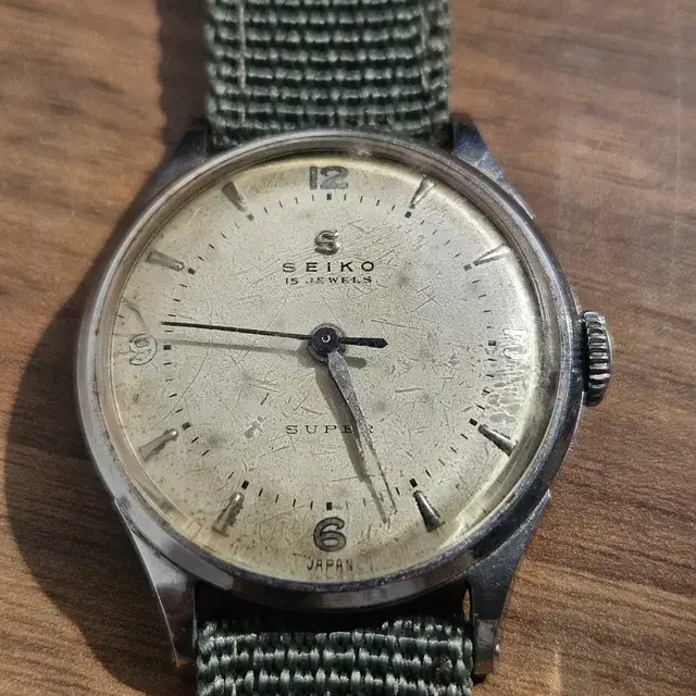 Seiko super 빈티지 시계