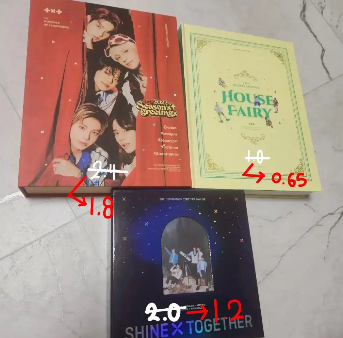 Season's Greetings, Photobook, TXT