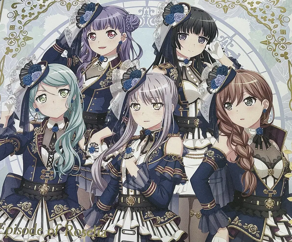 Vandream Roselia merchandise postcards, sold at acrylic stand bulk 