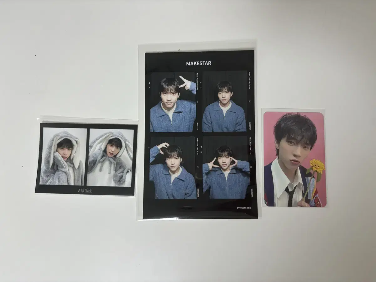 Nam Woohyun White Winner photocard pre-order benefit Pansa