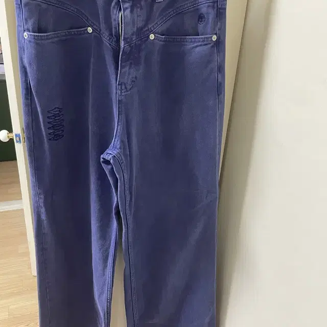 타일레 데님 OVERDYE FRONT YOKE DENIM PANTS