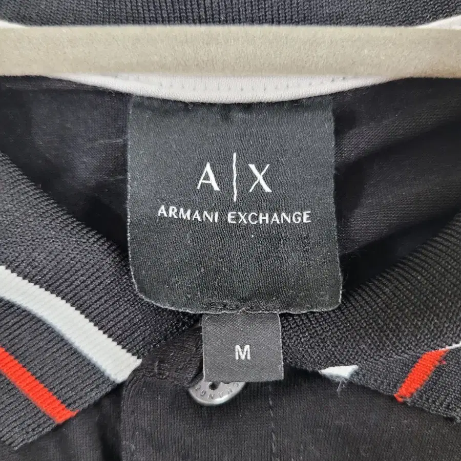 아르마니 익스체인지 ARMANI EXCHANGE 남성 카라 반팔티 M