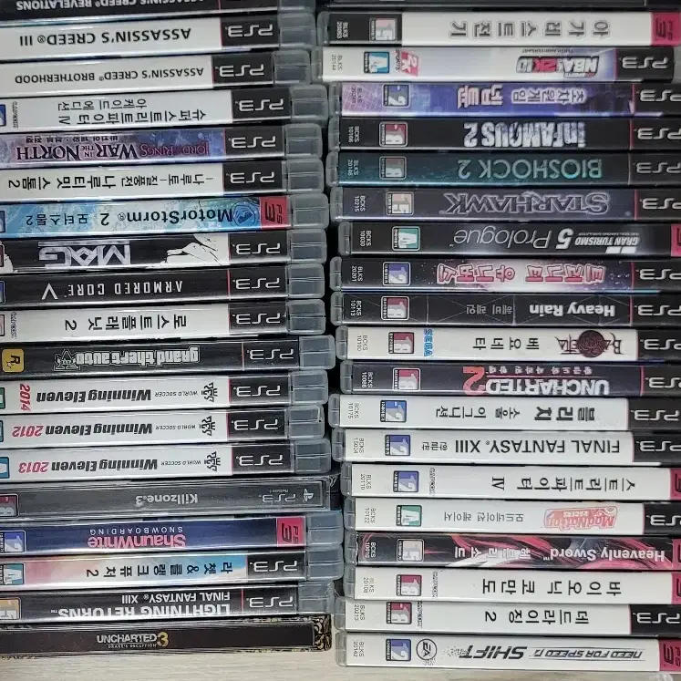 PS3기기,G27핸들,카메라,타이틀,각종한정판피규어 일괄판매