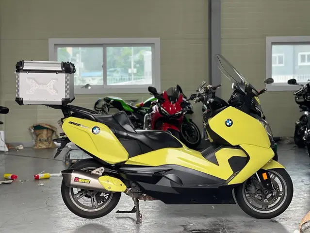 BMW C650 GT 20년식 깔끔한 옐로우 컬러 차량 판매합니다