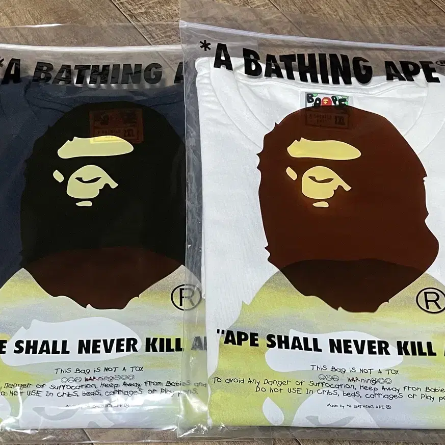 베이프 bape 어 라이징 포토 반팔 / 새상품