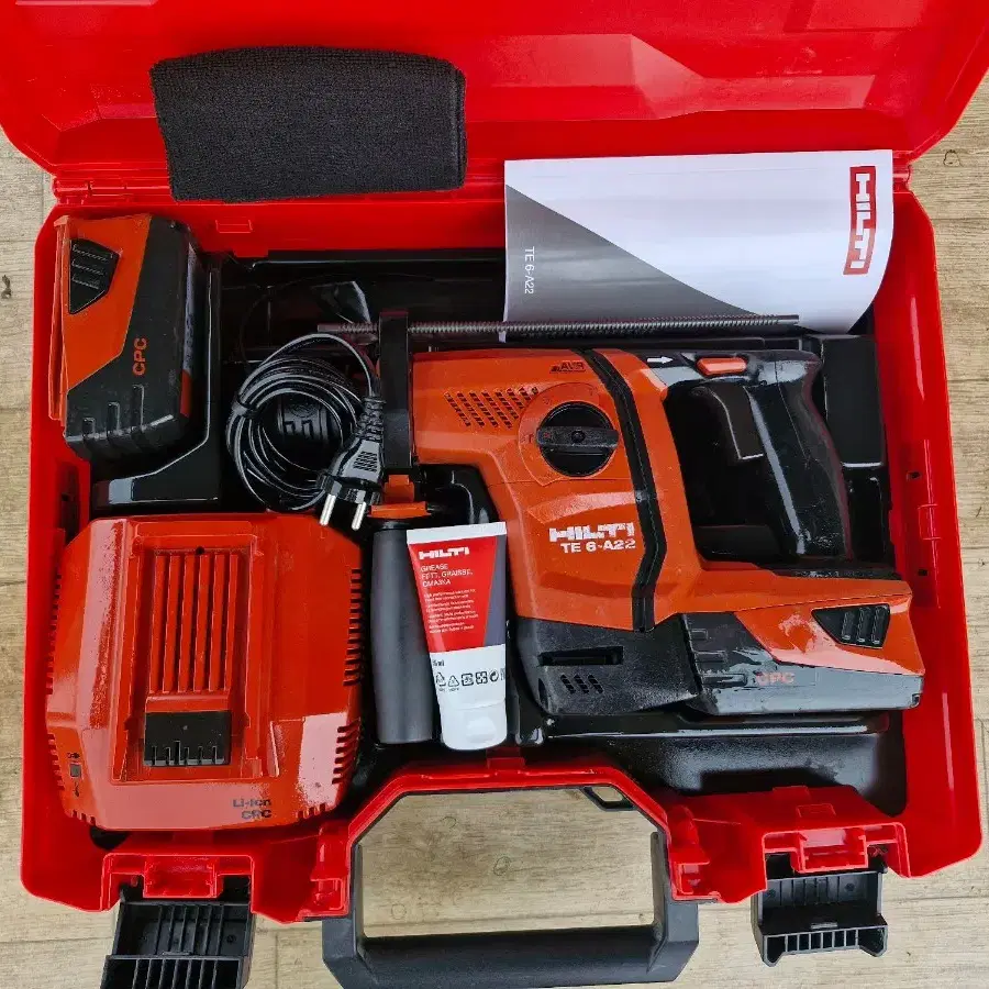 [HILTI]힐티충전함마드릴TE6A22AVR 4세대신형2023 풀쎄트