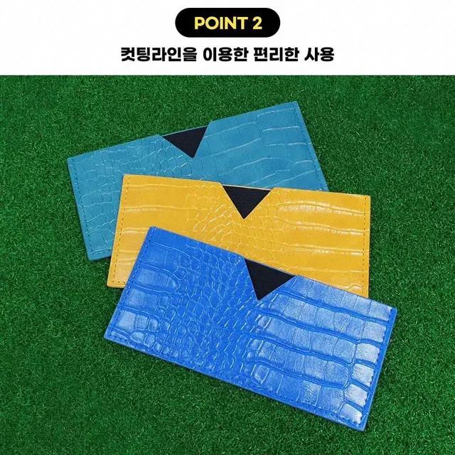 크로커 경량지갑 2p 1set (1 + 1)골프지갑 내기지갑 행사중